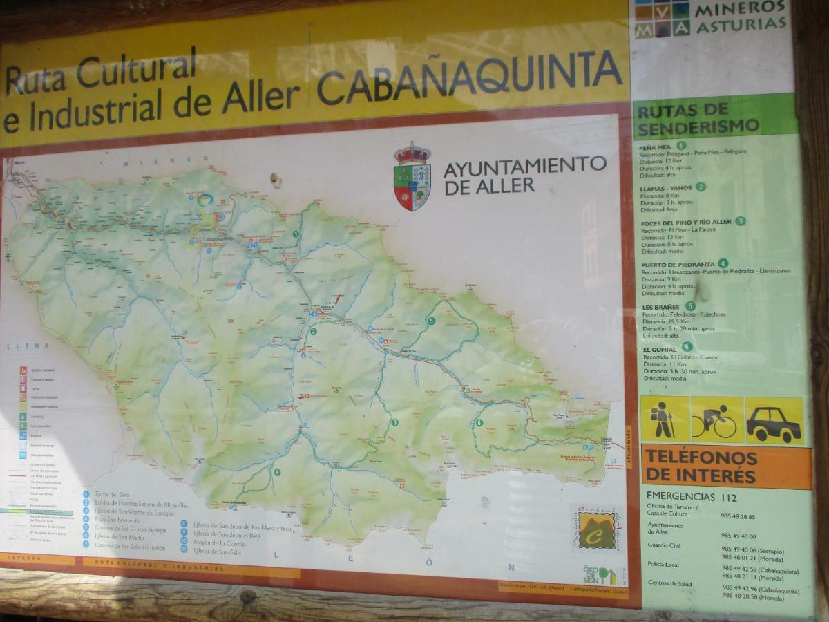 Cabanaquinta Senderista Aller Exterior photo